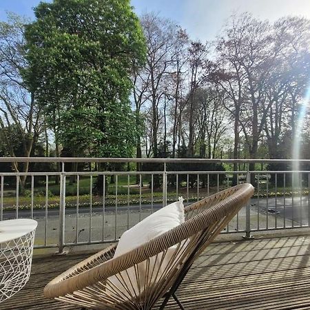 Mit Blick In Den Emsseepark Warendorf Buitenkant foto
