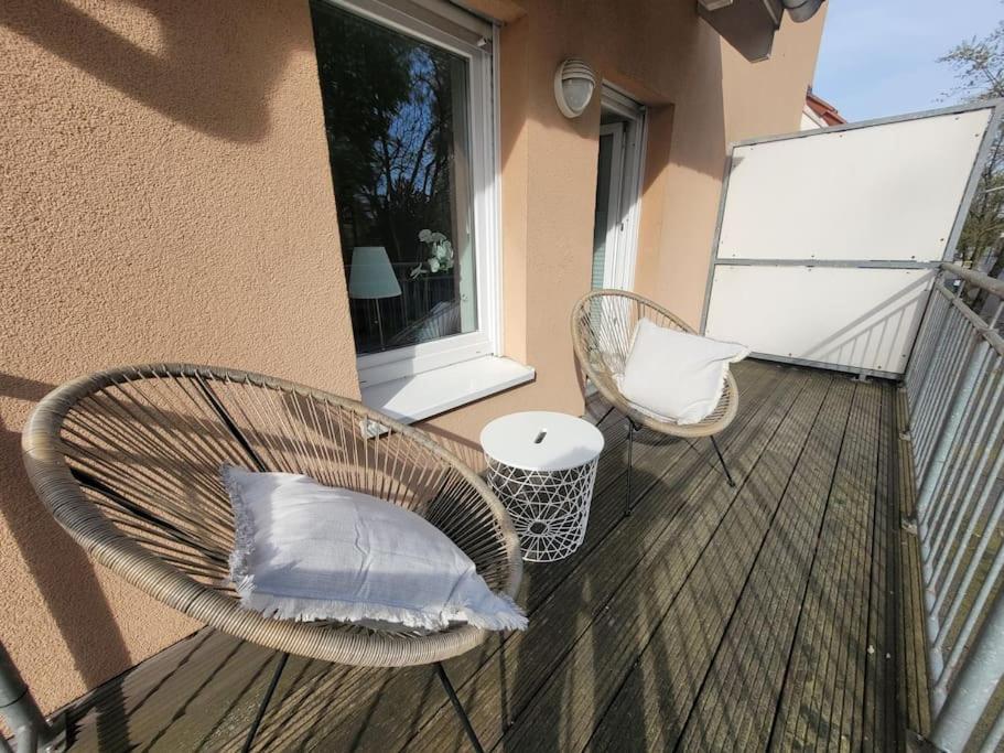 Mit Blick In Den Emsseepark Warendorf Buitenkant foto